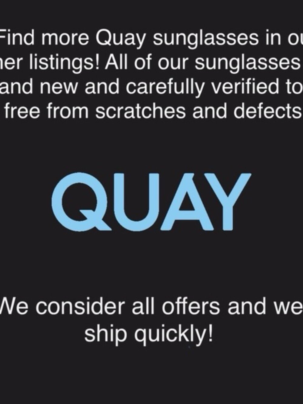 QUAY Hot Take Sunglasses – Rose Gold Frames – Pink to Smoke Lenses - NWT - Picture 4 of 4